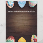 イースターエッグ狩りとイースターエッグ チラシ (裏面)