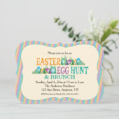 イースターエッグ狩りとブランチカラフルエッグ 招待状 (スタンド正面)