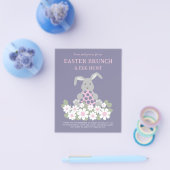 イースターエッグ狩りとブランチバニーピンクフローラ チラシ (シングル)