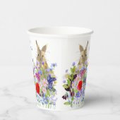 イースターエッグ狩りとブランチバニーフローラ 紙コップ (右)