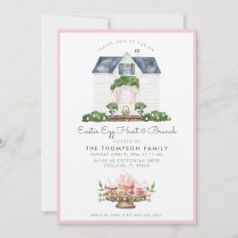 イースターエッグ狩りとブランチ招待状 招待状