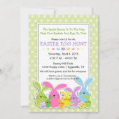 イースターエッグ狩りとブンニー招待状 招待状 (正面)