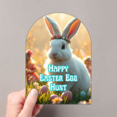 イースターエッグ狩りの日 アクリル招待状 (インサイチュ (ポータブル))