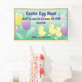 イースターエッグ狩りひよこエッグスバナー 横断幕 (インサイチュ)