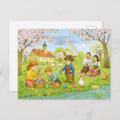 イースターエッグ狩りインパーク シーズンポストカード (正面/裏面)
