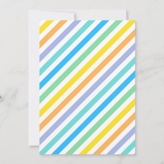 イースターエッグ狩りイースターエッグイベント春パーティー 招待状 (裏面)