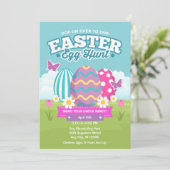 イースターエッグ狩りカラフルエッグ 招待状 (スタンド正面)