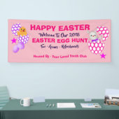 イースターエッグ狩りキッズカワイト 横断幕 (トレードショー)