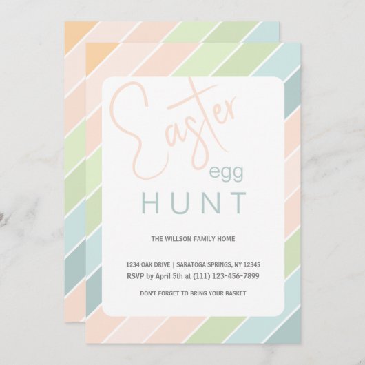 イースターエッグ狩りクリーミーアイスクリームパーティー (正面/裏面)