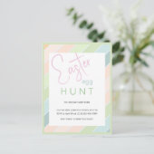 イースターエッグ狩りクリーミーアイスクリームパーティー ポストカード (スタンド正面)