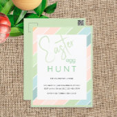 イースターエッグ狩りクリーミーアイスクリームパーティー ポストカード