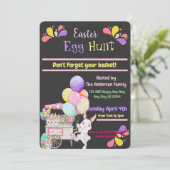 イースターエッグ狩りシャルボード招待状 招待状 (スタンド正面)