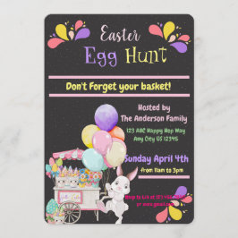 イースターエッグ狩りシャルボード招待状 招待状