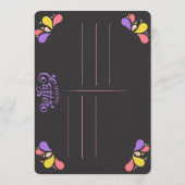 イースターエッグ狩りシャルボード招待状 招待状 (裏面)