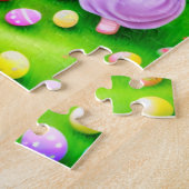 イースターエッグ狩りストーリータイムヴィンテージ写真 ジグソーパズル (側面)