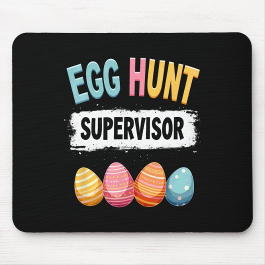 イースターエッグ狩りスーパーバイザー1 マウスパッド (正面)