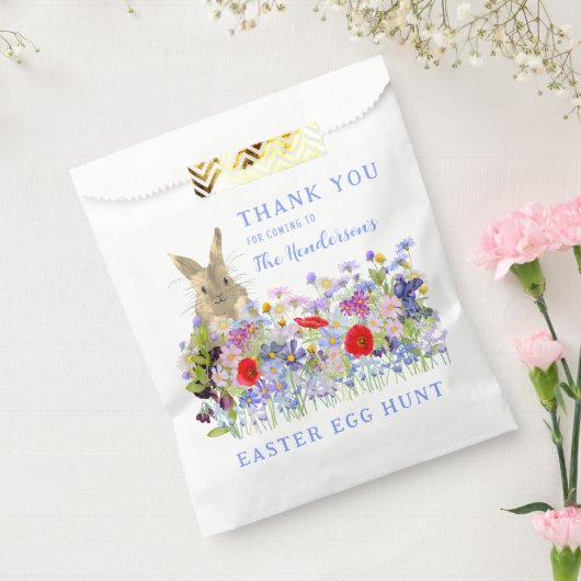 イースターエッグ狩りバニーフローラありがとう フェイバーバッグ (封をした状態)