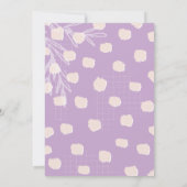 イースターエッグ狩りパーティの招待状編集可能テンプレート 招待状 (裏面)