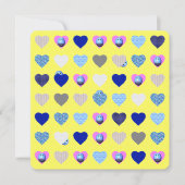 イースターエッグ狩りパーティの招待状 招待状 (正面)