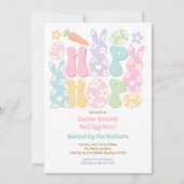 イースターエッグ狩りパーティーイースターエッグ近所狩り 招待状 (正面)