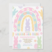 イースターエッグ狩りパーティーイースターエッグ近所狩り 招待状 (正面)