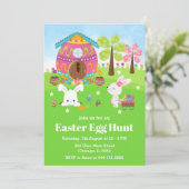 イースターエッグ狩りパーティーバニーラビット 招待状 (スタンド正面)