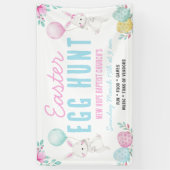 イースターエッグ狩りビニールロードバナー 横断幕 (縦)