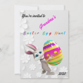 イースターエッグ狩りフローラ招待状 招待状 (正面)