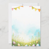 イースターエッグ狩りブランチパーティー 招待状 (裏面)