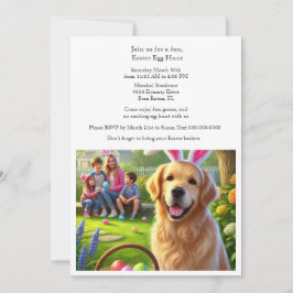 イースターエッグ狩りホリデーおもしろい 招待状