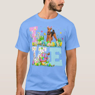 イースターエッグ狩りラブアイレデールテリアードッグイースト Tシャツ