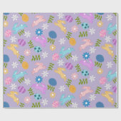 イースターエッグ狩り包装紙 ラッピングペーパー (フラット)