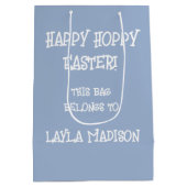 イースターエッグ狩り抱き枕 ミディアムペーパーバッグ (裏面)