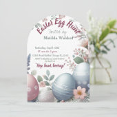 イースターエッグ狩り招待状 | おもしろい&フェスティバル招待状 招待状 (スタンド正面)