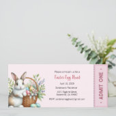 イースターエッグ狩り招待状、イースターパーティー 招待状 (スタンド正面)