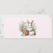 イースターエッグ狩り招待状、イースターパーティー 招待状 (裏面)