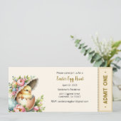 イースターエッグ狩り招待状、イースターパーティー 招待状 (スタンド正面)