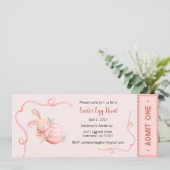 イースターエッグ狩り招待状、イースターパーティー 招待状 (スタンド正面)