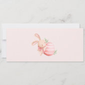 イースターエッグ狩り招待状、イースターパーティー 招待状 (裏面)