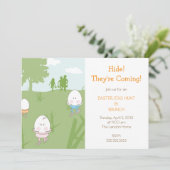 イースターエッグ狩り招待状 招待状 (スタンド正面)