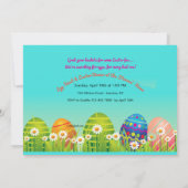 イースターエッグ狩り招待状 招待状 (裏面)