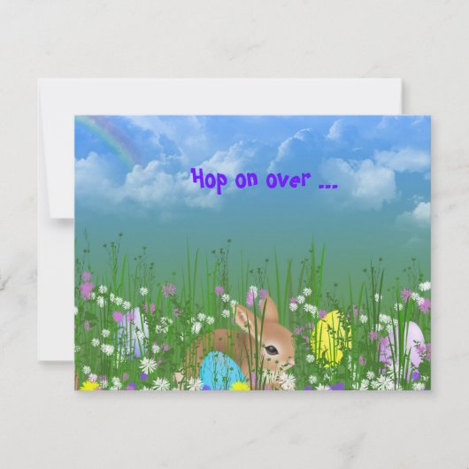 イースターエッグ狩り招待状 招待状 (正面)