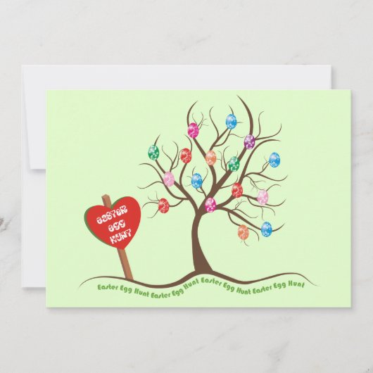 イースターエッグ狩り招待状 招待状 (正面)