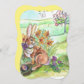 イースターエッグ狩り招待状 招待状 (正面/裏面)