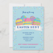 イースターエッグ狩り招待状 案内状 (正面)