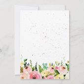 イースターエッグ狩り招待、教会イースターエッグ 招待状 (裏面)