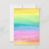 イースターエッグ狩り水彩 招待状 (裏面)