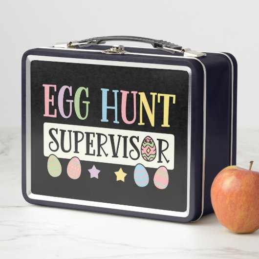 イースターエッグ狩り監督おもしろい家族イースター メタルランチボックス (インサイチュ)