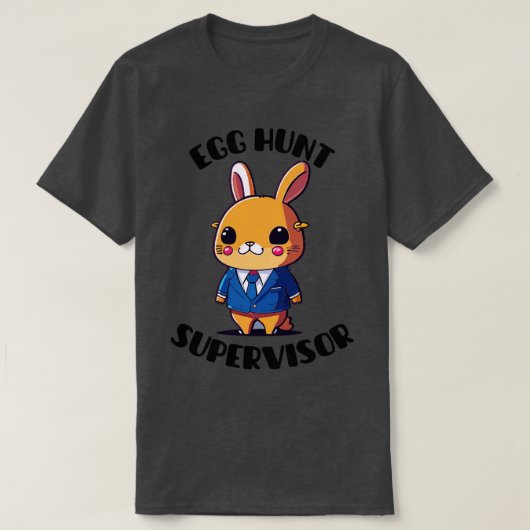イースターエッグ狩り監督者 Tシャツ (デザイン正面)