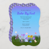 イースターエッグ狩り5インチ× 7インチ セーブザデート (正面/裏面)